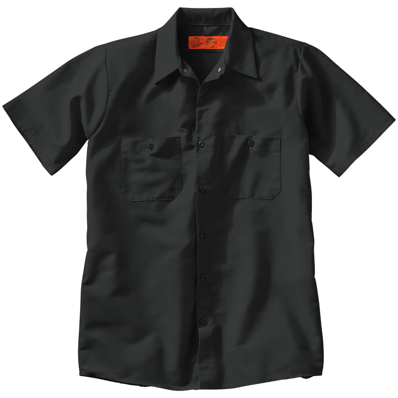 Men's Short Sleeve Industrial Work Shirt image number 5