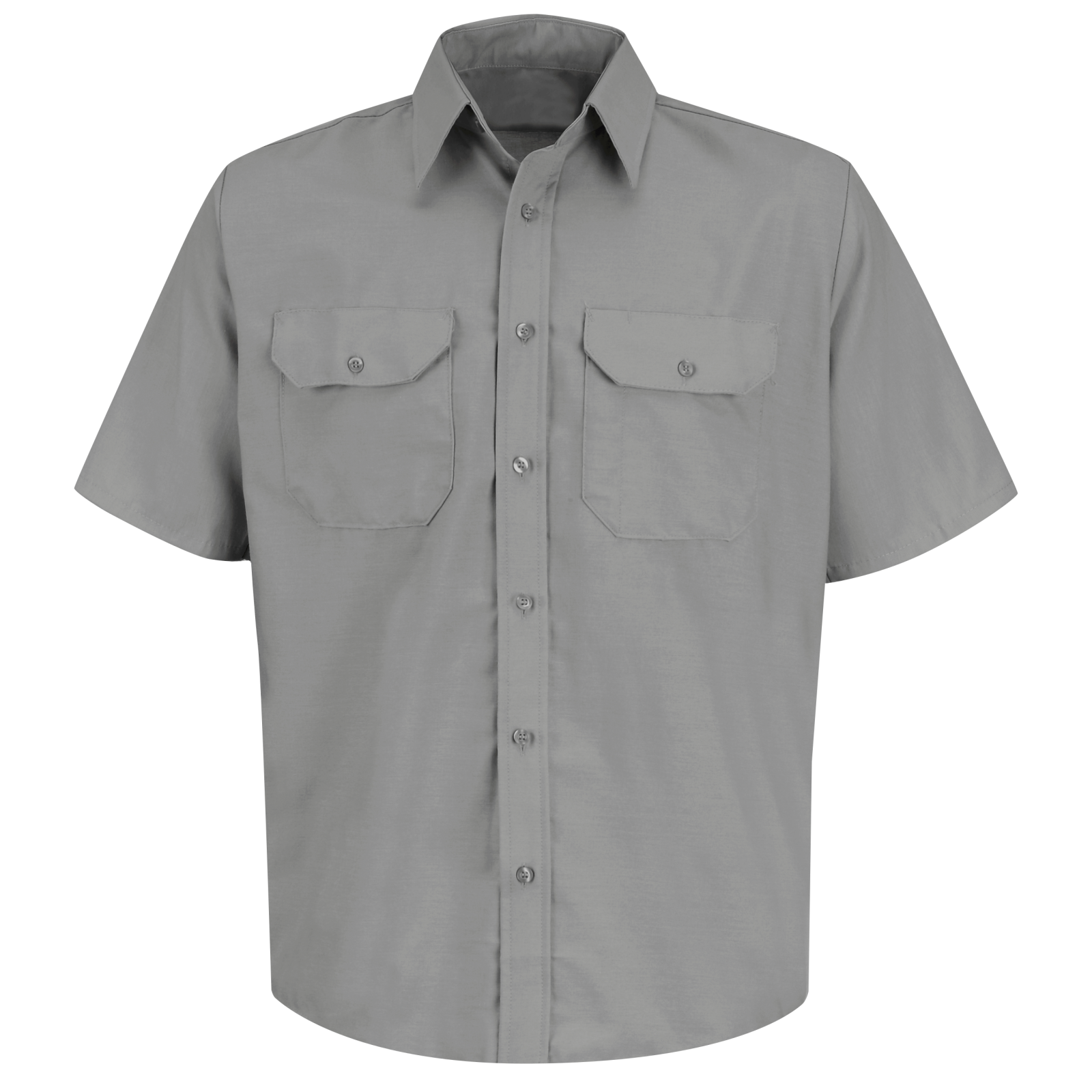 Red Kap Mens Poplin Dress Shirt Black 5X-Large