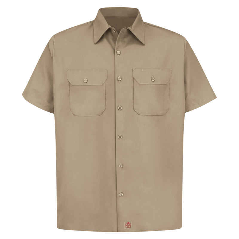 Men's Short Sleeve Utility Uniform Shirt image number 0