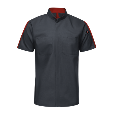 Men's Short Sleeve Two Tone Pro+ Work Shirt with OilBlok and MIMIX®