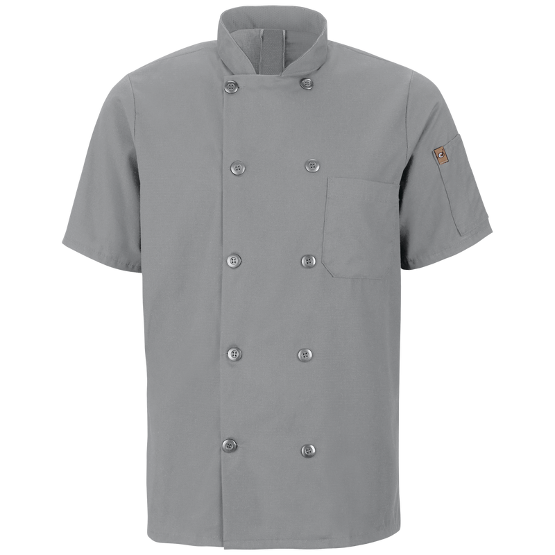 Men's Short Sleeve Chef Coat with OilBlok + MIMIX® image number 0
