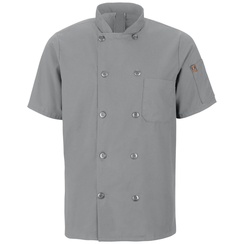 Men's Short Sleeve Chef Coat with OilBlok + MIMIX™ image number 0