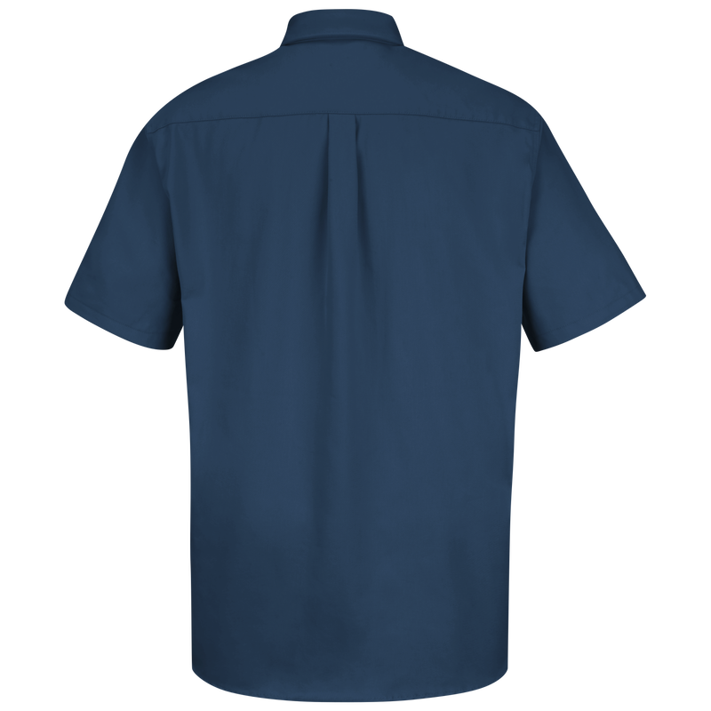 Men's Short Sleeve Cotton Contrast Dress Shirt image number 2