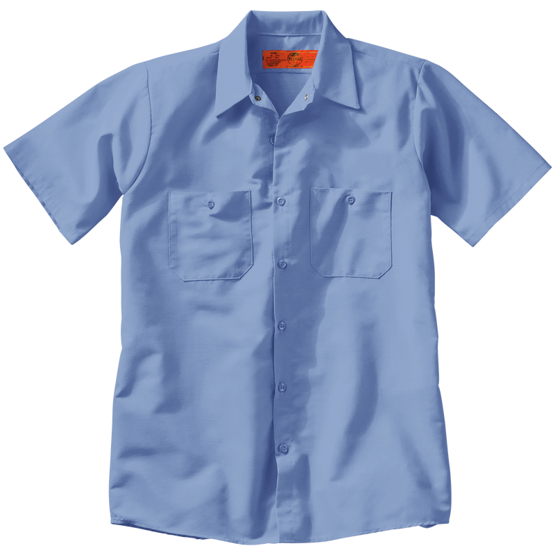 Men's Short Sleeve Industrial Work Shirt image number 9
