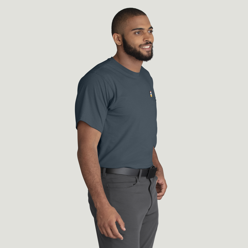 Red Kap Men's Cooling Short Sleeve Pocket Tee – Coolcore Fabric