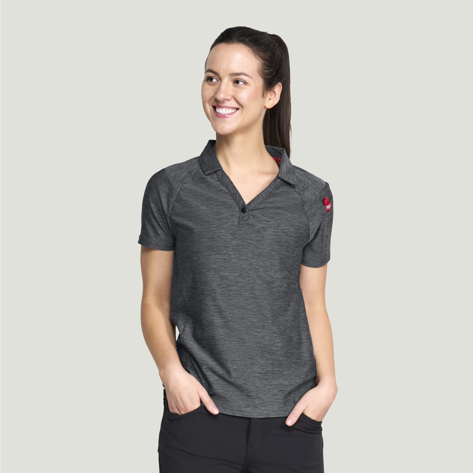 トップス STONE  19SS Cotton Jersey Polo-XL Women's Cooling Stretch Jersey Polo | Red Kap®