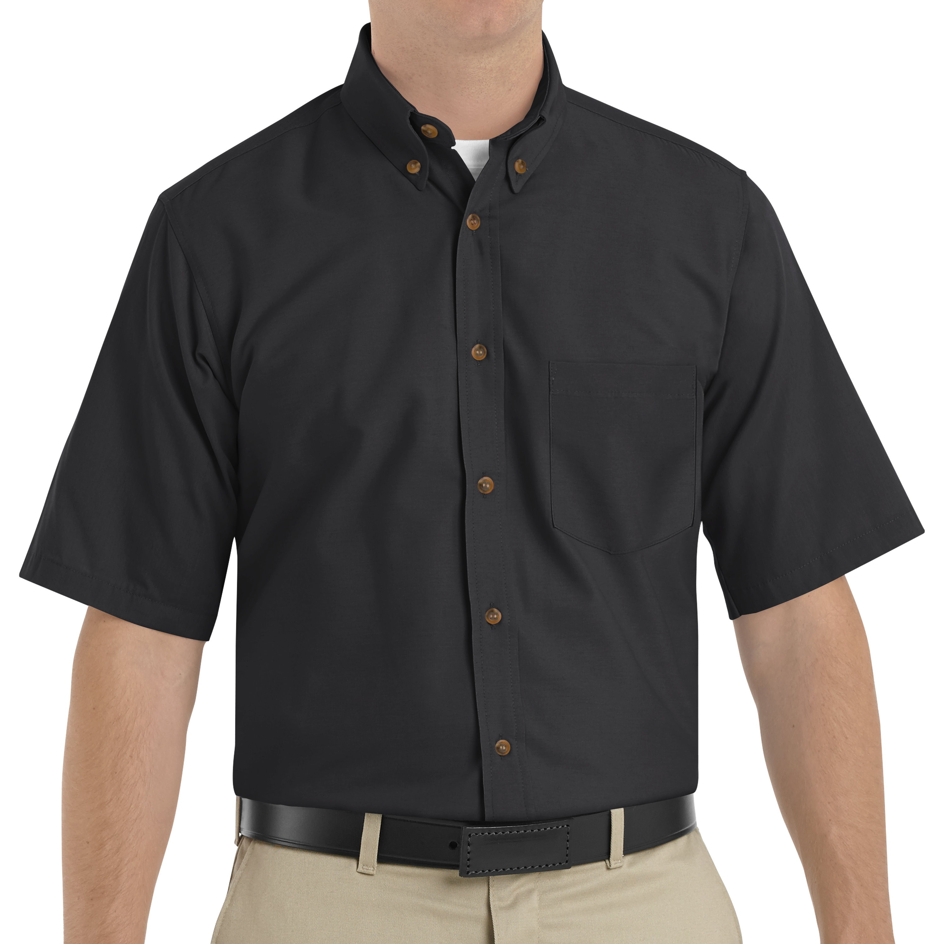 Poplin Dress Shirt for Men - Short Sleeves| Red Kap® | Red Kap®
