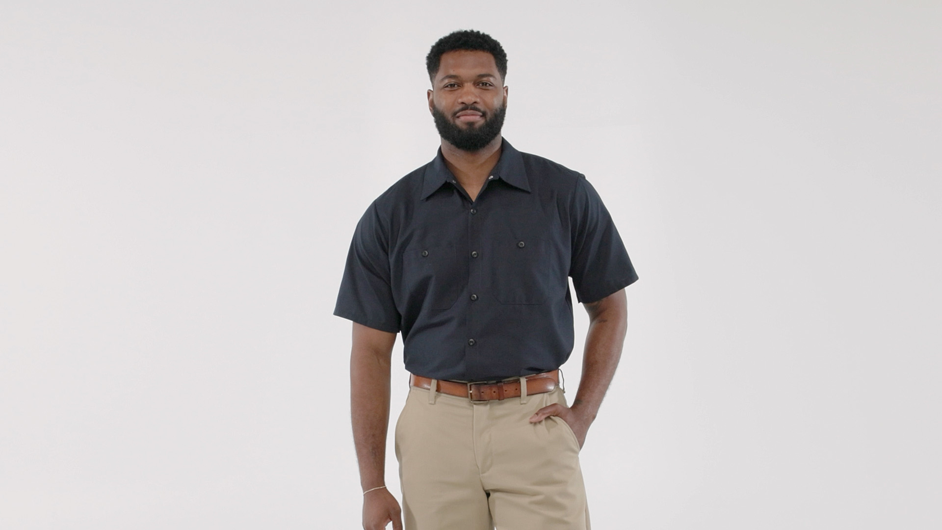 Men's Short Sleeve Industrial Work Shirt | Red Kap®