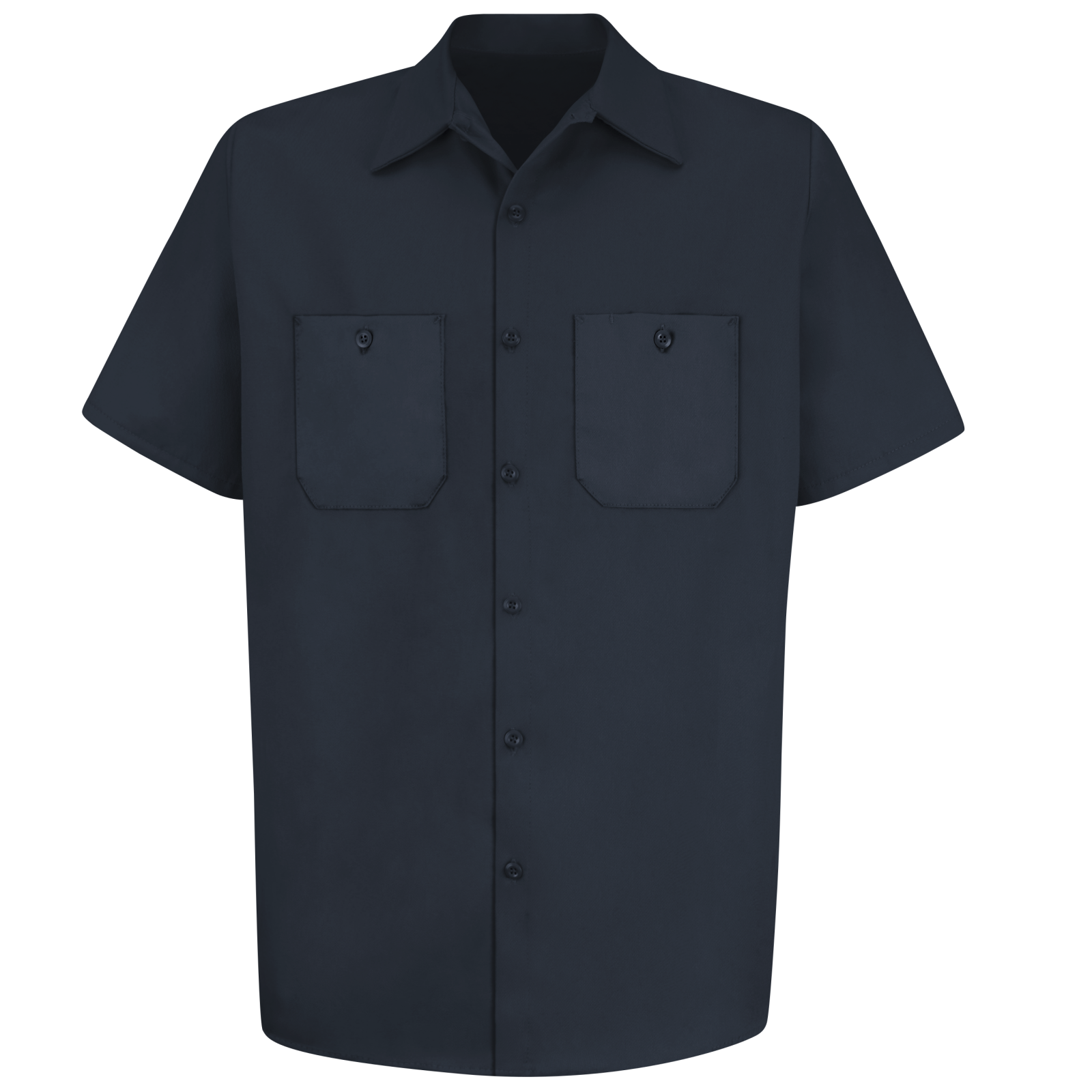 Men's Short Sleeve Wrinkle-Resistant Cotton Work Shirt | Red Kap®