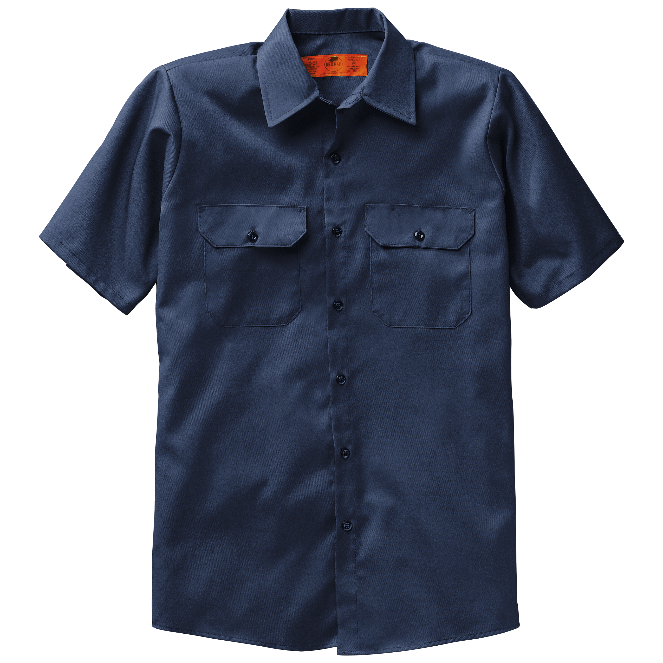 Red Kap Men's Short Sleeve Utility Uniform Work Shirt Charcoal 