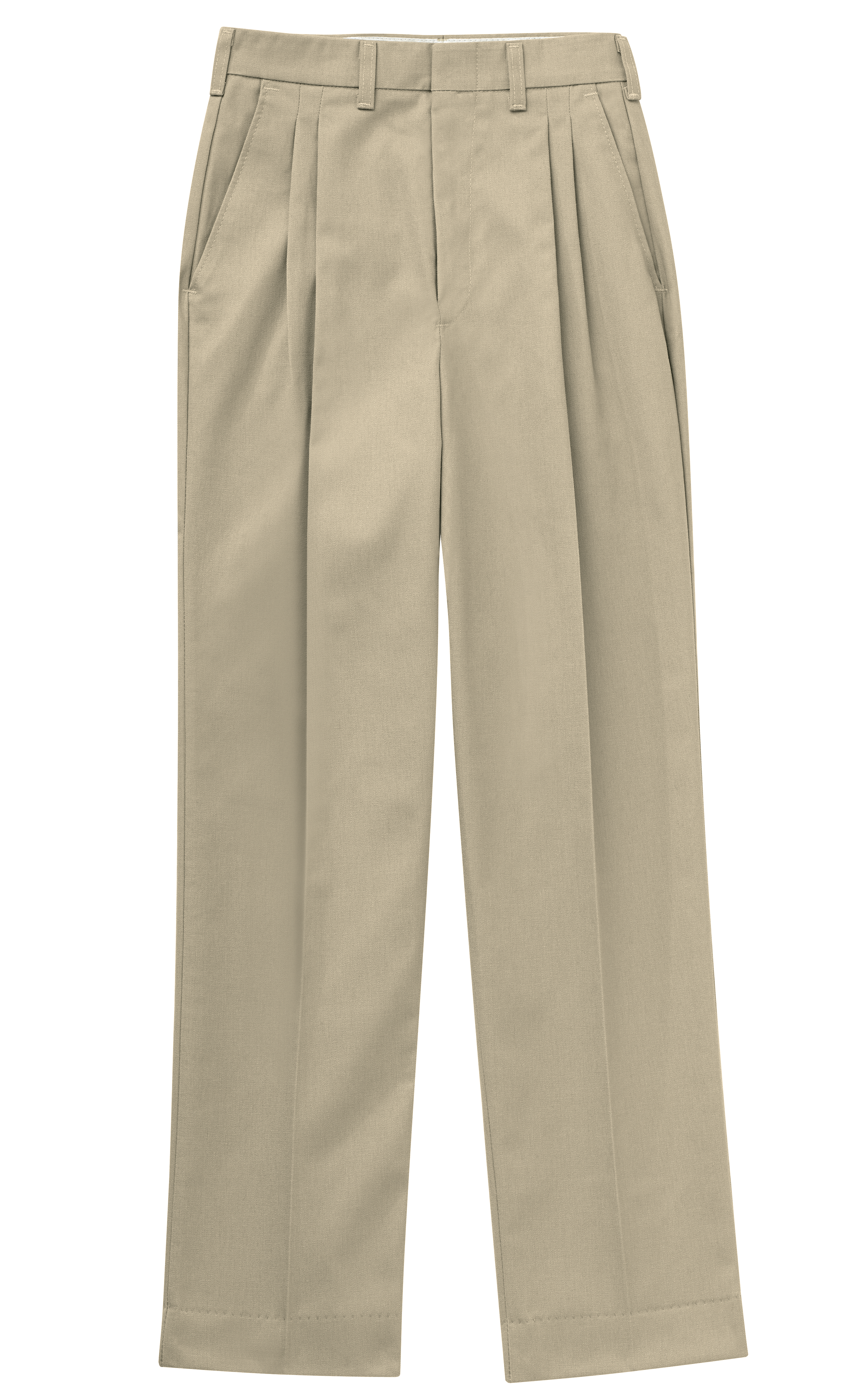 40/29 Louis Raphael Rosso Poly/Viscose Cuffed Pleated Flex Dress Pants,Red  Brown