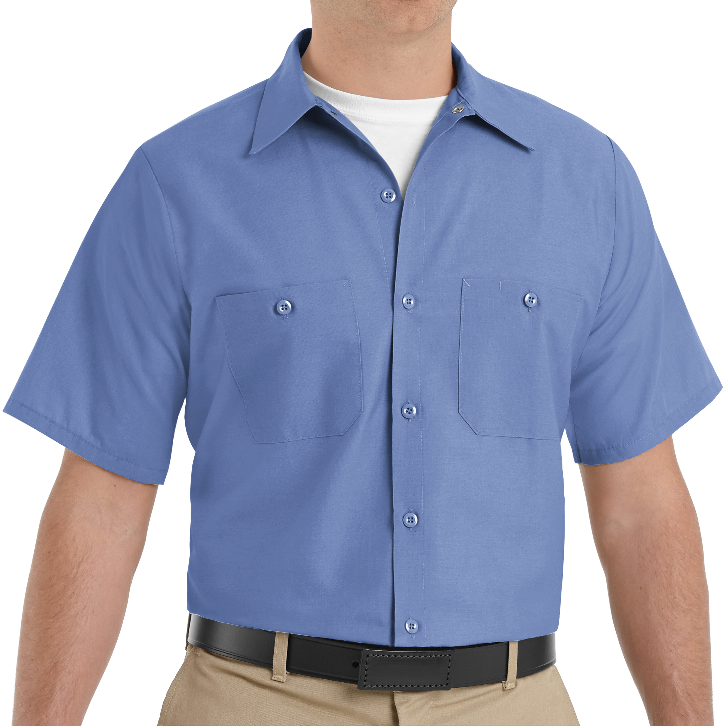 Red Kap Work Shirt, Industrial Short Sleeve Work Shirt, Custom Embroidered  Shop Shirt, Logo Work Shirt, Embroidered Name, Black Shirt 