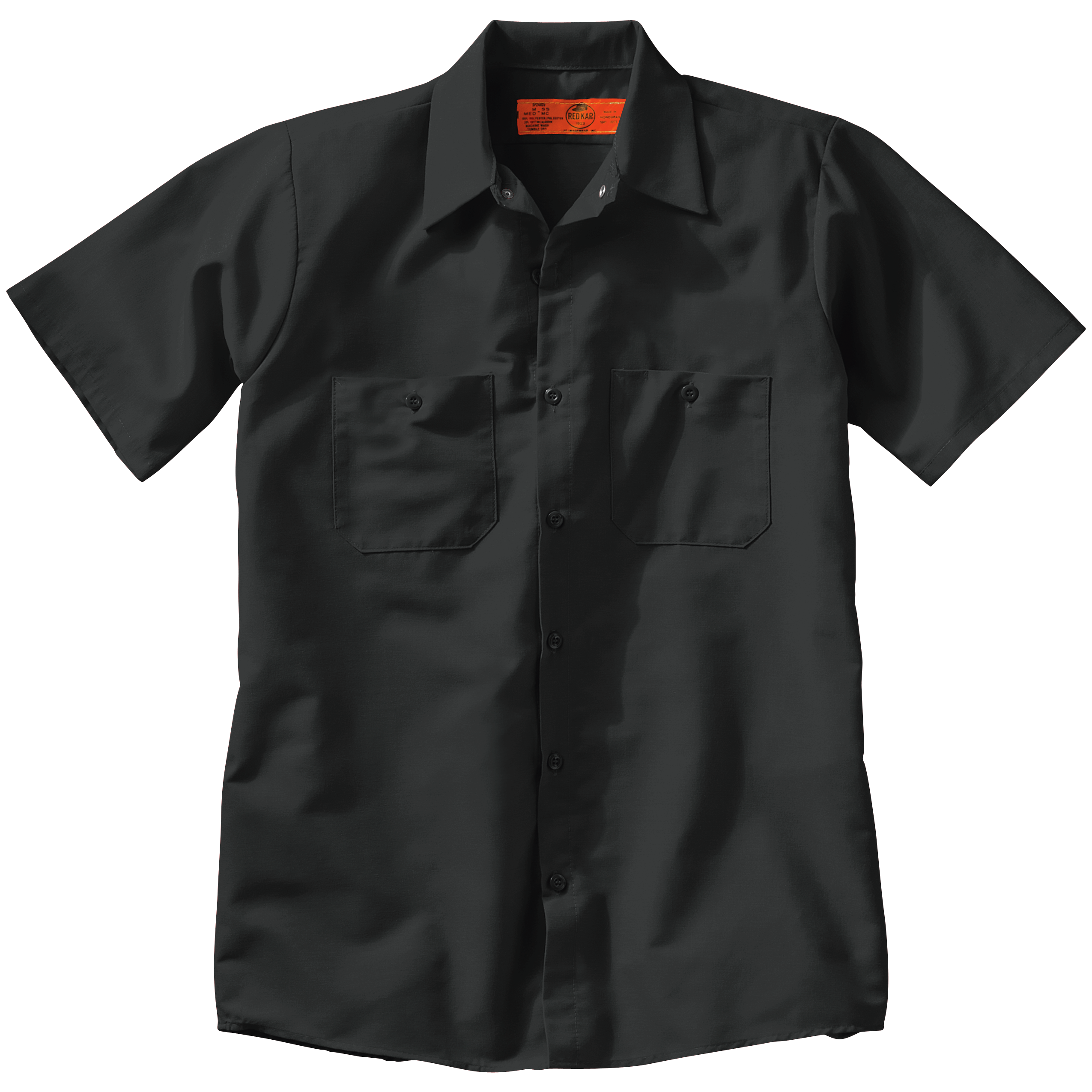 Red Kap Industrial Short Sleeve Work Shirt - White - M